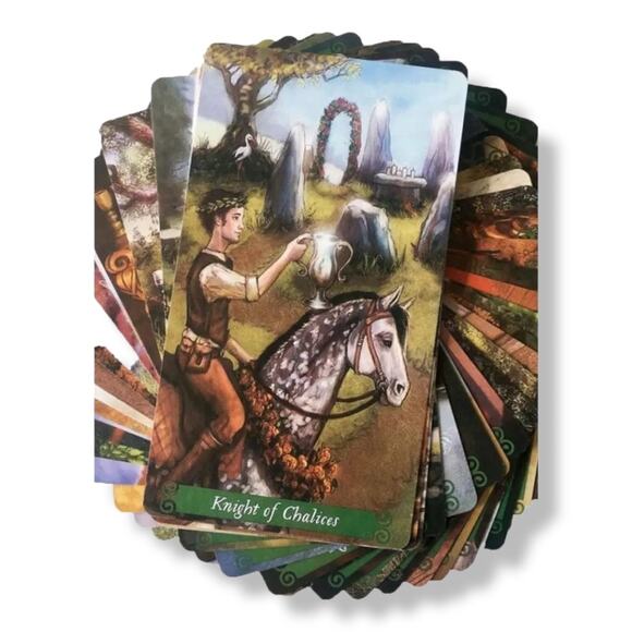 New Wrapped The Green Witch Tarot Medium Deck Travellers - Picture 3 of 6
